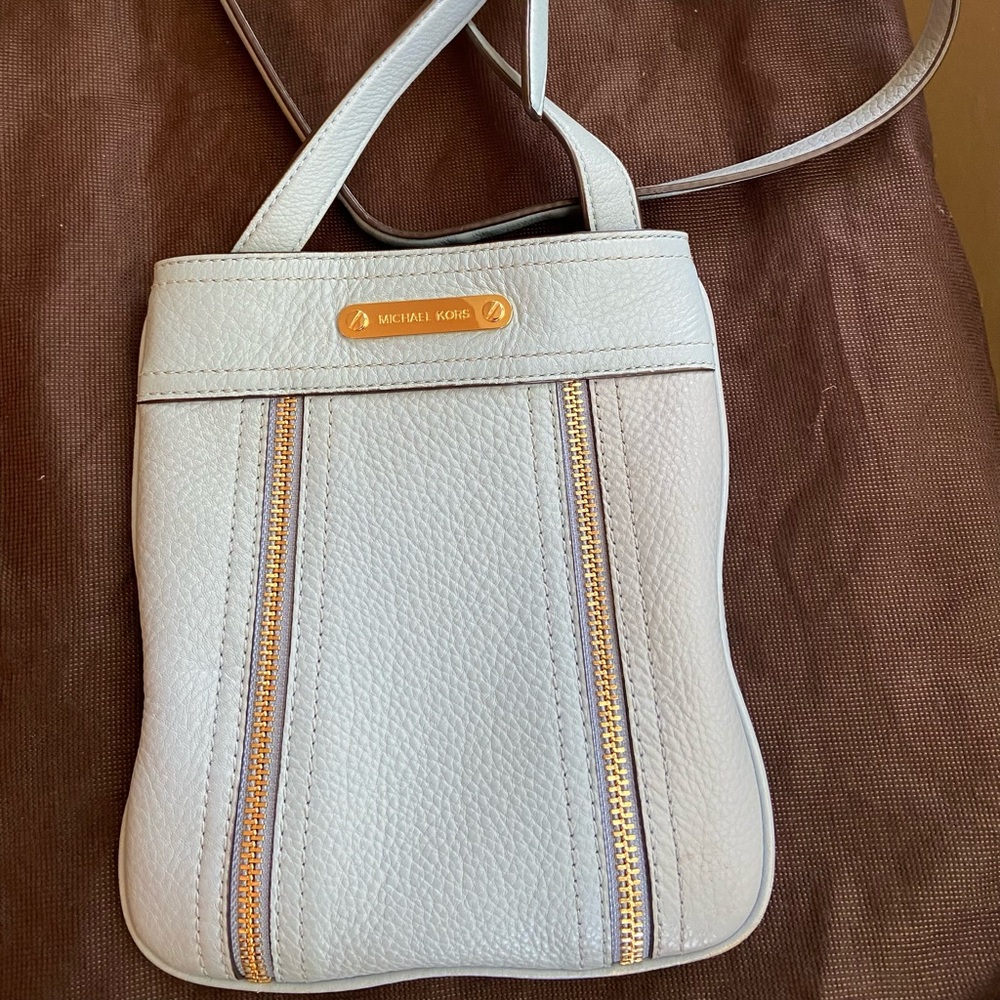 Baby Blue Michael Kors crossbody bag